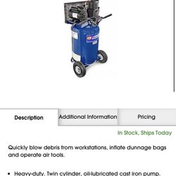 Kobalt 2 Stage 30 Gallon Air Compressor 