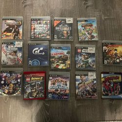 PS3 Games - 14 Games In Total - Take all