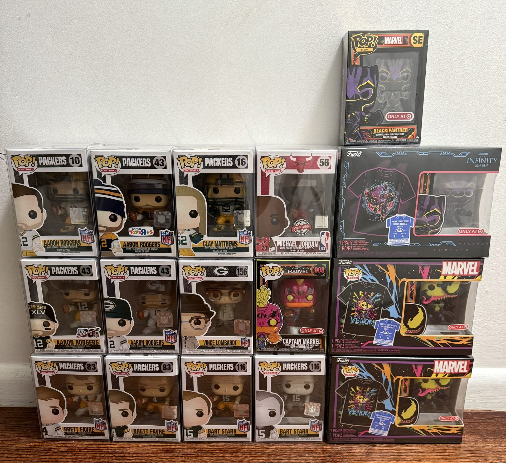 Greenbay Packers Funko Collection 