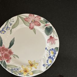 lot of 8 VILLEROY AND B0CH SALAD PLATES Pattern Flora Bella