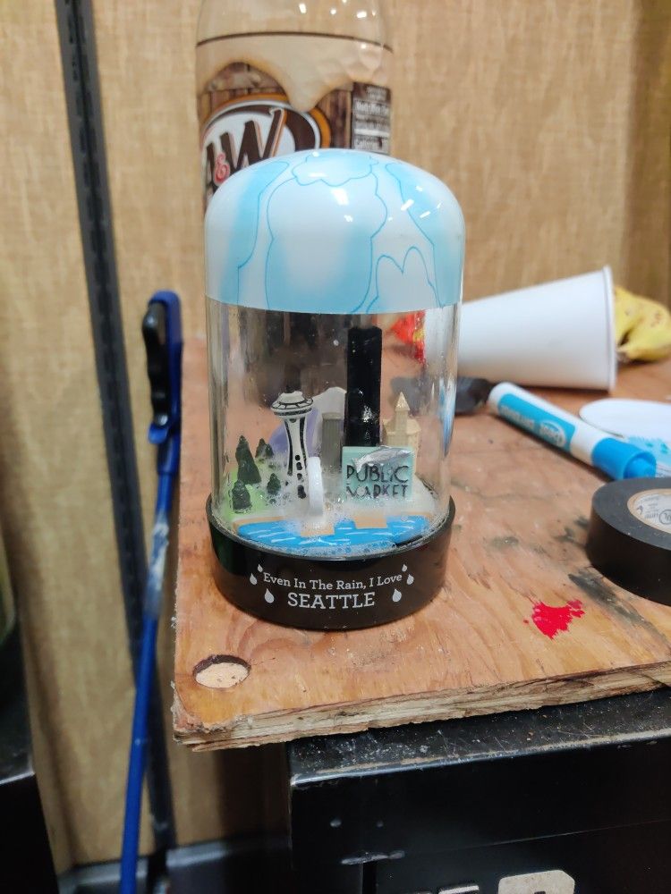 Rain Globe Like A Snow globe But It Rains