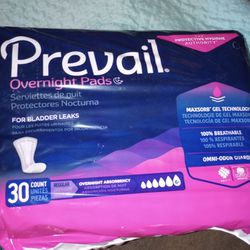 Prevail Pack Of 30 Count Size 6