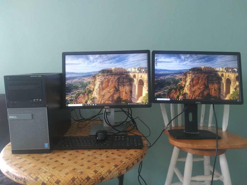 Dell Core i5 CPU. Wi-Fi. 16GB. Ram