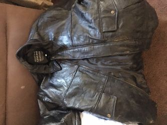 Leather jacket