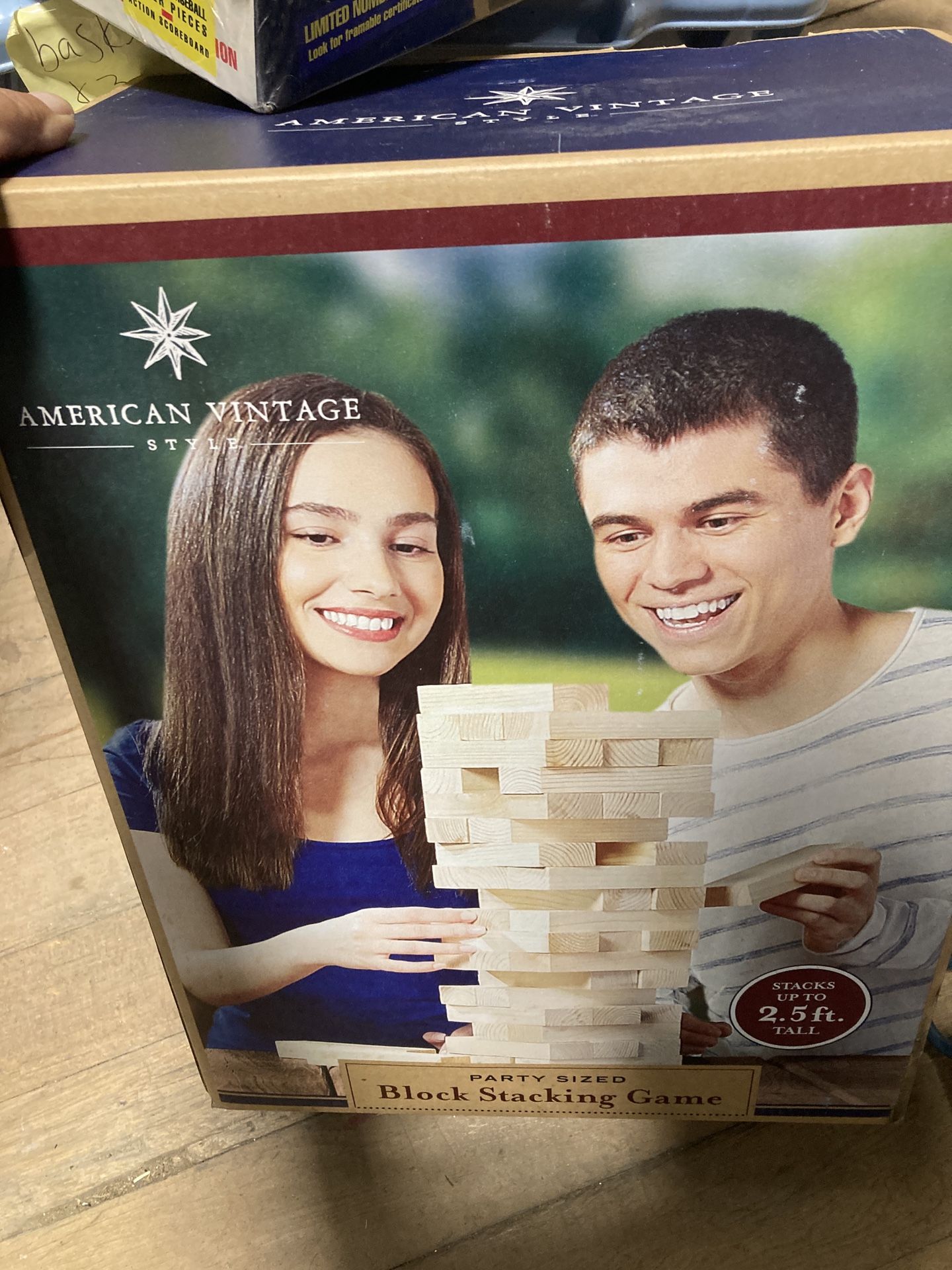 Large Block Stacking Game