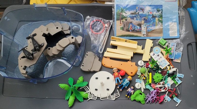 PLAYMOBIL Aquarium Play Set. 99% Completo