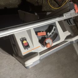 Rigid Portable Table Saw