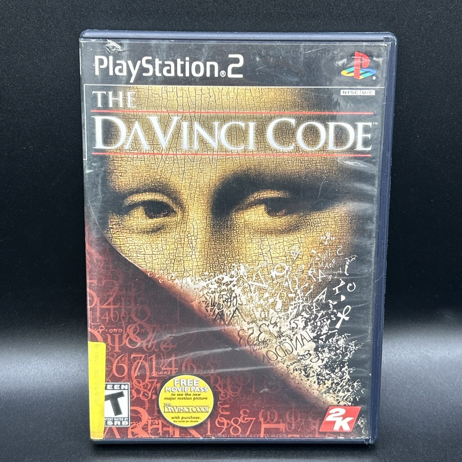 The DaVinci Code Game - (Sony Playstation 2 PS2) (NO MANUAL) - TESTED & WORKS