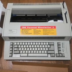 IBM Vintage. Typewriter.