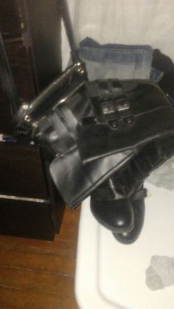 Boot hot and warm real leather