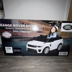 Range Rover Sport Svr Kids Toy
