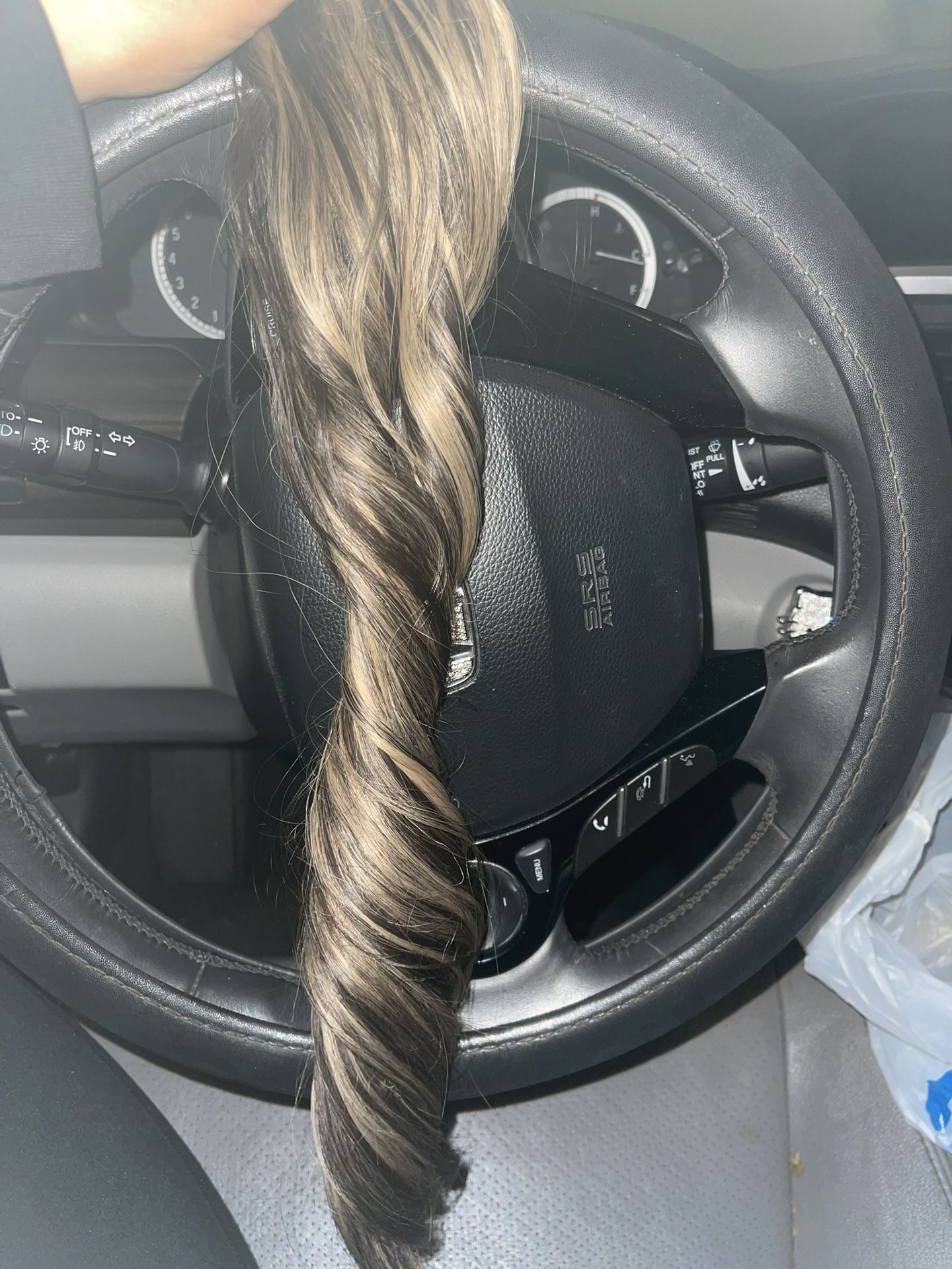 synthetic hair extensions