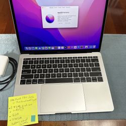 2016 Apple MacBook Pro 13" 2016 2.4GHz i7 8GB 250GB SSD