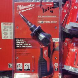 Milwaukee M12 Soldering Iron 