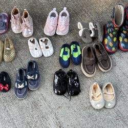 Baby And Toddler Shoes And Boots $5 Each,  Sperry And Nike