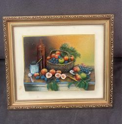 Cuadro vintage con relieve tridimensional