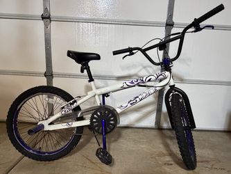 Riptide BMX Bike White and Purple