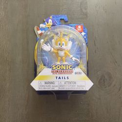 In Hand, Brand New, Never Opened Jakks Pacific 30th Anniversary Sonic the Hedgehog - Tails - 2.5” Figure