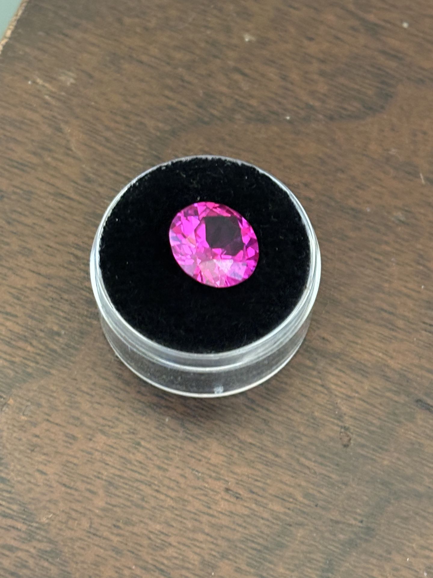 Sapphire And Ruby For Mounting Engagement Promise Wedding Ring Valentine’s Day Gift For Hert