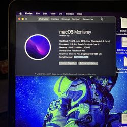 Macbook Pro 13 Inch 2018