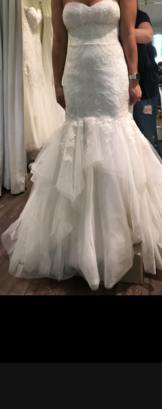 Amal’s Ivory wedding Gown