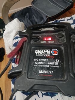 MATCO TOOLS JUMPSTARTER 12V