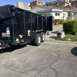 Dump Trailer Clean Up