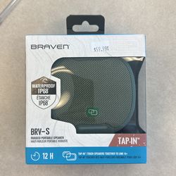 Braven Tap-In Waterproof Portable Speaker