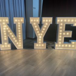 Marquee Light Up Letters