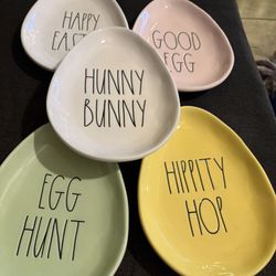 Rae Dunn Easter Egg Ovals $5 Each Or 5 For $20