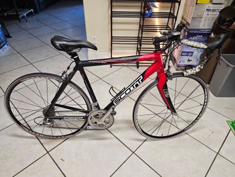 Bicicleta  scott fibra de carbono