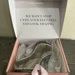 The Shoe Fairy Olympian Mule Stage Competition Heels Woman’s Size 7