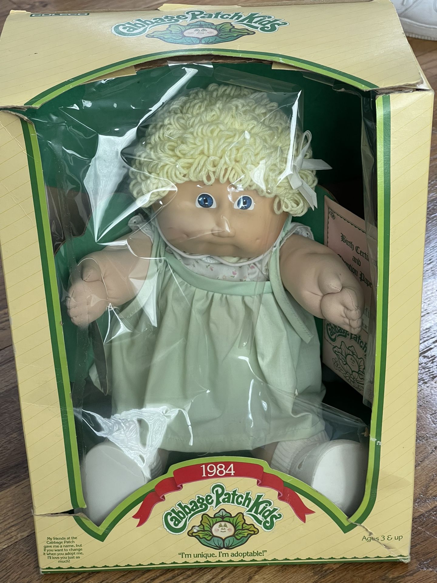Cabbage Vintage Doll