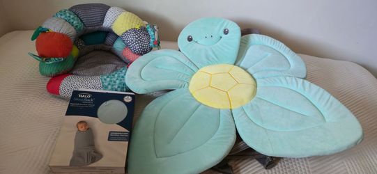Halo sleep sack swaddle and infantino
