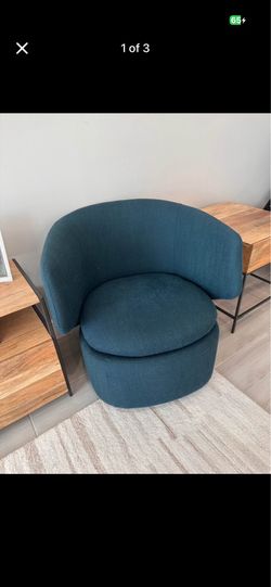 West Elm Crescent Swivel Chair