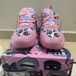 PUMA × LAMELO BALL × KIDSUPER MB.03 Men's size 16. Pink