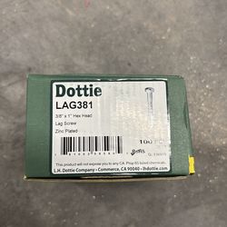 Dottie Lag 3/8 X 1’