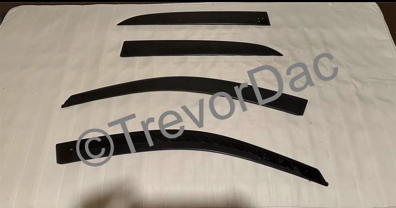 Honda Accord OEM Rain Guards.