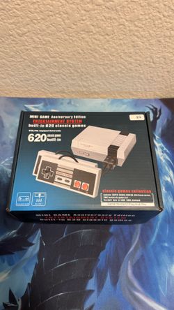 Mini Retro Console 620 Built-In Games Complete in Box