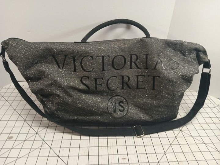 Victoria's Secret Glittery Weekender Bag