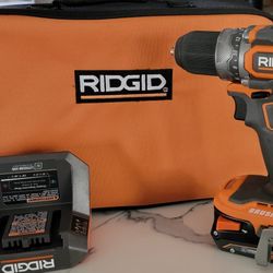 Ridgid Drill/ Driver Set With Charger And Battery
