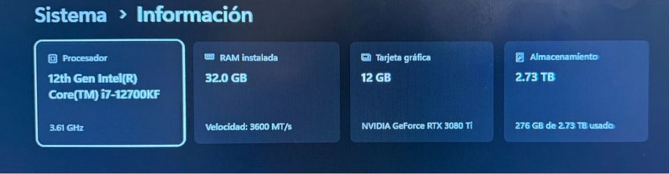 Vendo PC Gamer Gama Alta