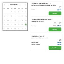 World's Of Fun Tickets