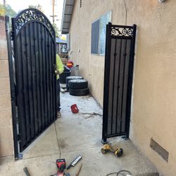 Iron Fence Door 