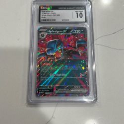 Hydreigon Ex Pokemon White Flare - 067/086 Holo Graded Gem Mint 10 