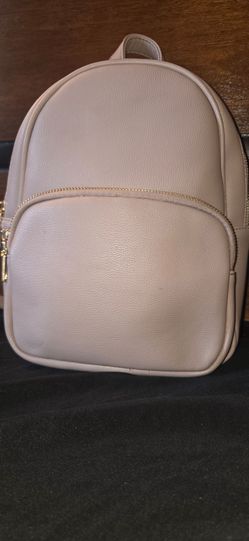 Small girls leather backpack