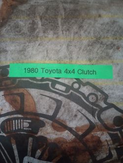 Toyota Clutch