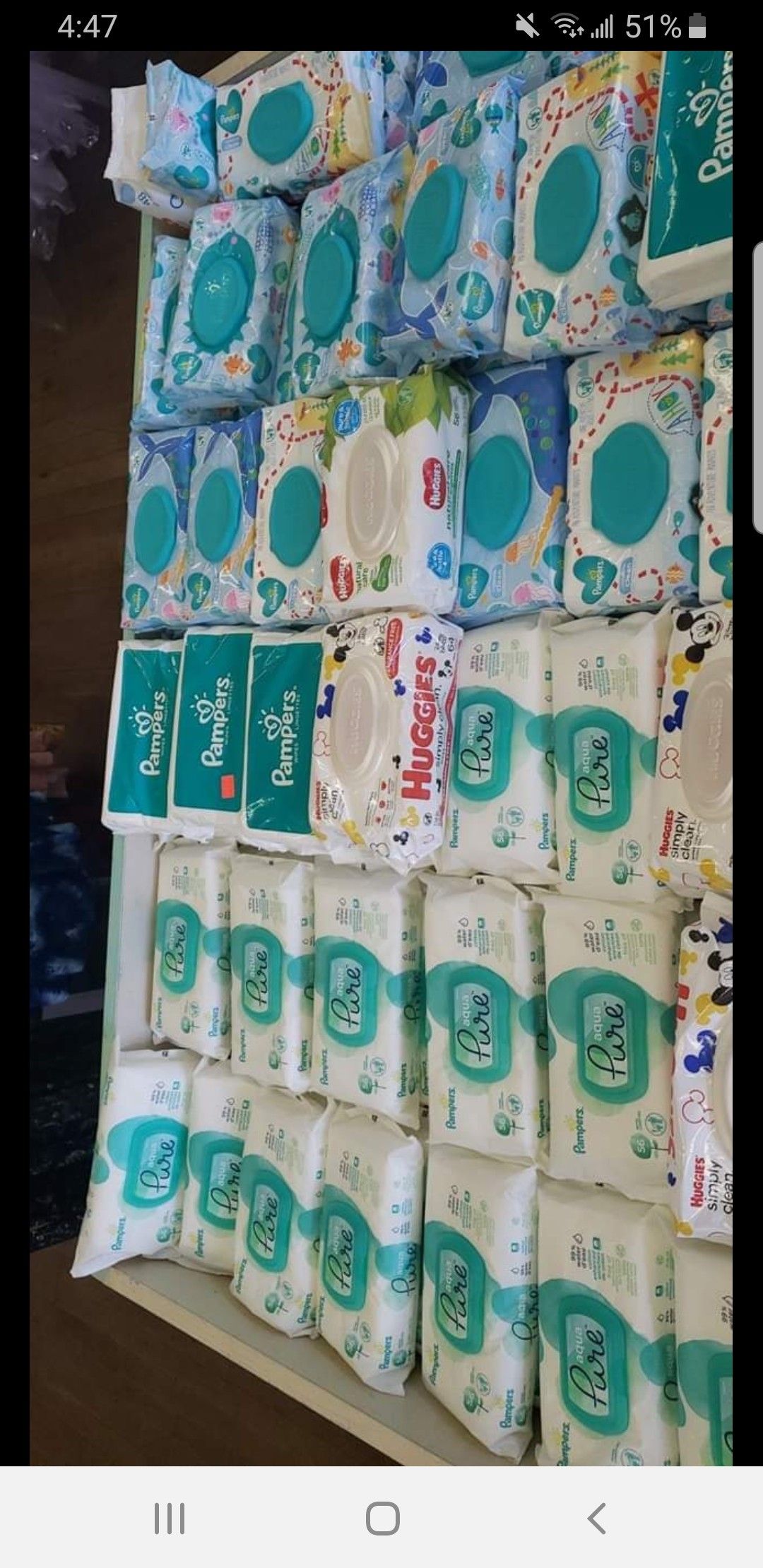 3 for $5Huggies and pampers wipes