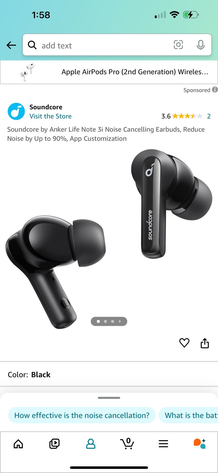 Soundcore by Anker Life Note 3i Noise