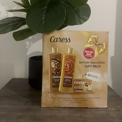 Caress Buttery Indulgence Bath Gift Set Shea Butter and Brown Sugar